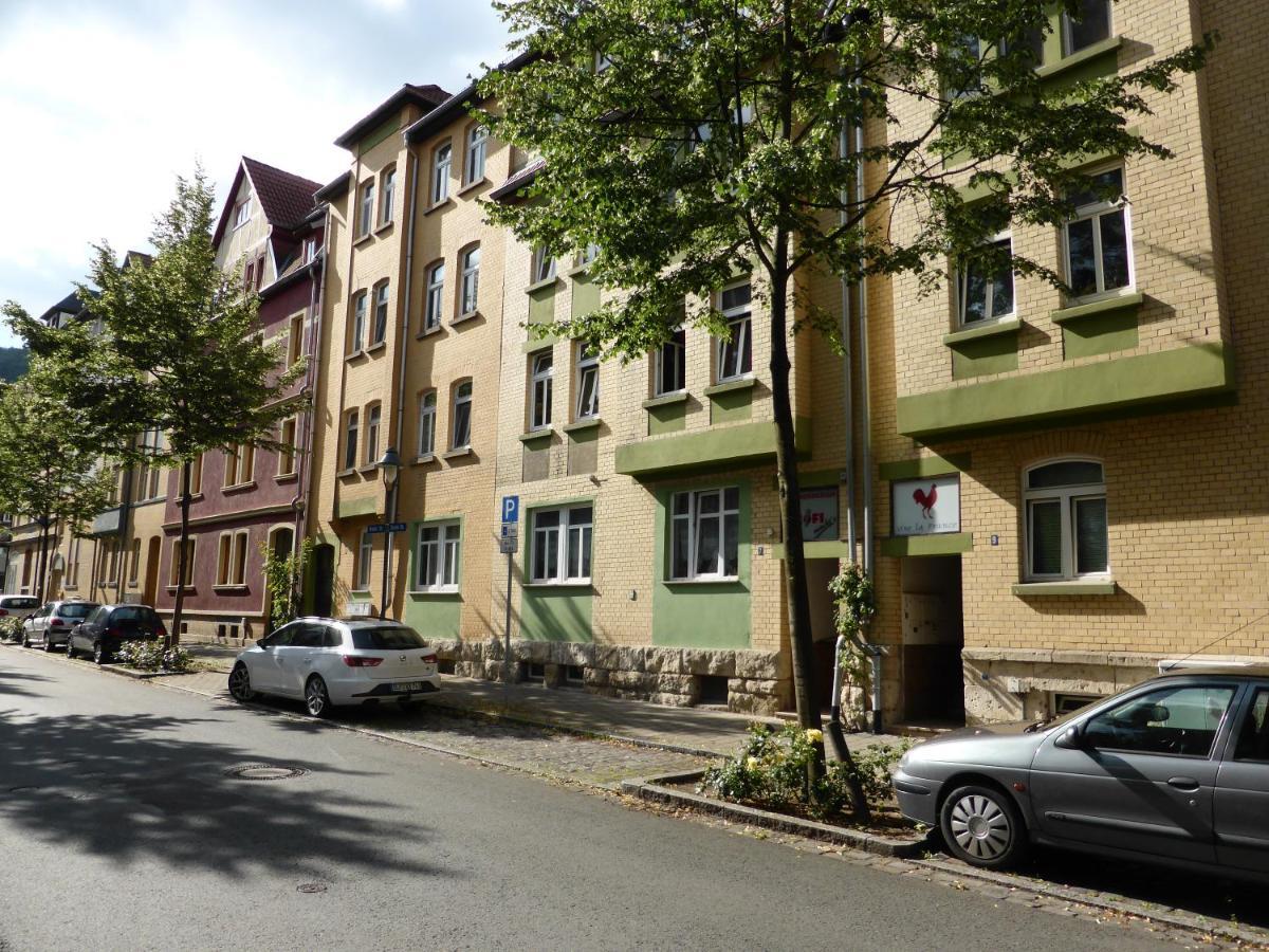 Apartment Humboldt 3 Schlafzimmer,Wifi, Netflix Parken, Terrasse, Klimatisiert, Naehe Zentrum Jena Exterior photo